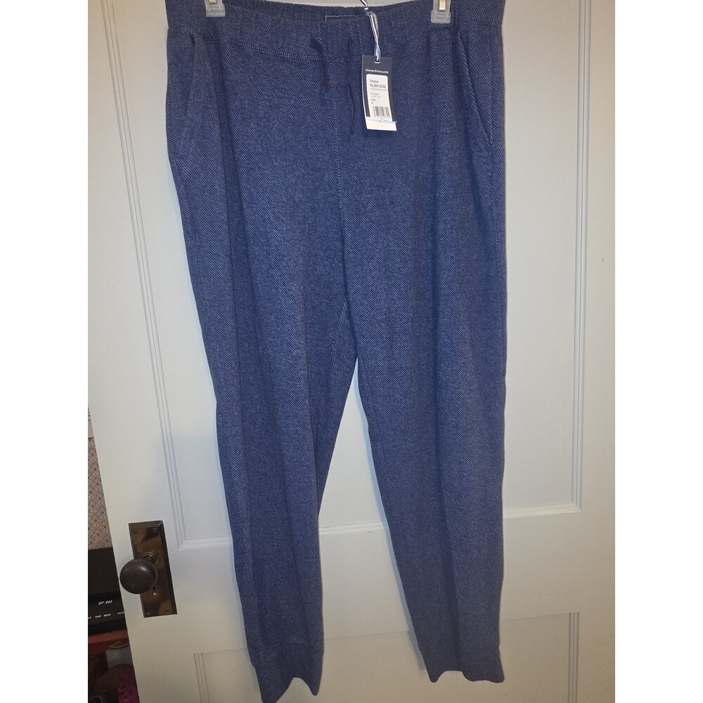 NWT Vineyard Vines Saltwater Fleece Jogger Lounge sweats Deep Bay Blue Mens XL